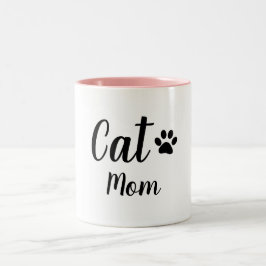 CHIC MUG_-KATTMAMMA Två-Tonad MUGG