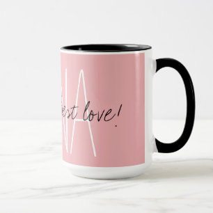 CHIC MUG_ " Nana _PINK ger för den bäst kärleke Mugg