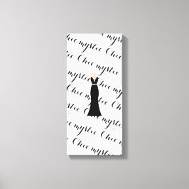 Chic mystisk canvastryck