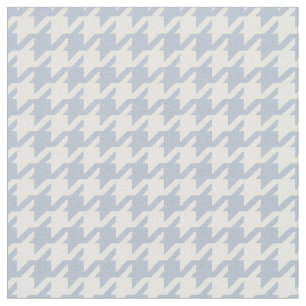 Chic neurtal grått och beige houndstooth mönster tyg