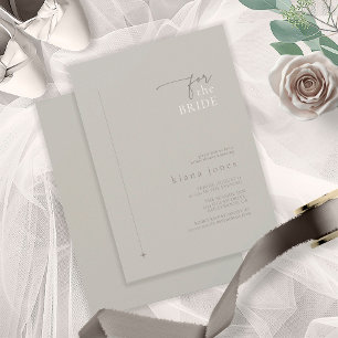Chic Neutralts Möhippa Pastel Grått ID1020 Inbjudningar