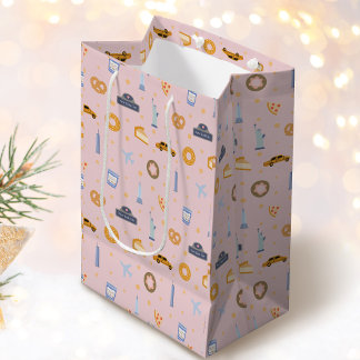 Chic New York City Mönster  Rosa