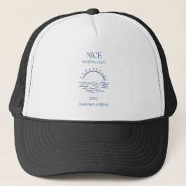 Chic Nice Riviera Club 2026 Sommarupplaga Hatt Keps