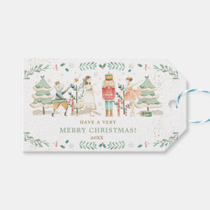 Chic Nutcracker Ballet jul Party Presentetikett