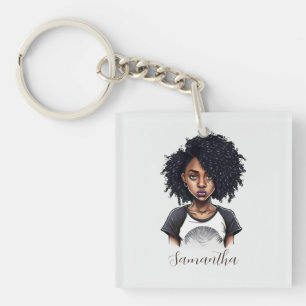 Chic och Classy Afro Woman
