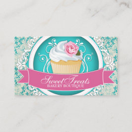 Chic och eleganta muffinvisitkortar visitkort