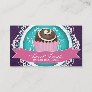 Chic och ElegantCake bitavisitkortar Visitkort