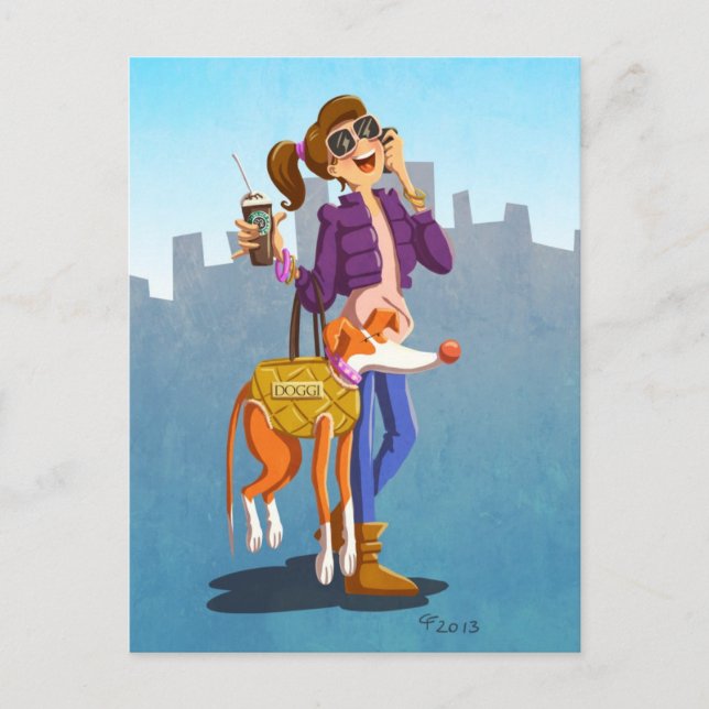 Chic och Finare vykort (Framsida)