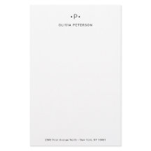 Chic och minimiprogram| Svartvit