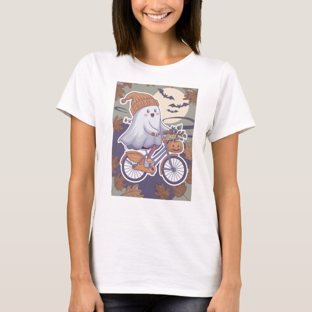 Chic och Mysiga flickor - minimalistiska T-shirts  (Framsida)
