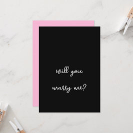 Chic och sofistikerat Frieri Giftermål-kort Inbjudningar