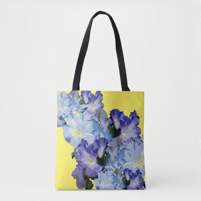 Chic och Söt Vår Blommigt Tote Bag för henne Tygkasse (Framsida)