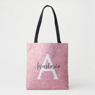 Chic och Trendig Ro Guld Glitter miniatyrdiagram Tygkasse