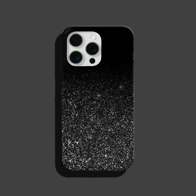 Chic Ombre Black Glitter (Skapare uppladdad)