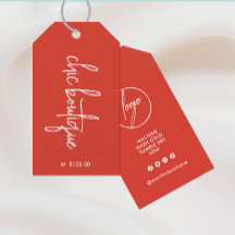 Chic Orange Boutique Clothing Prisare Märkre Logot