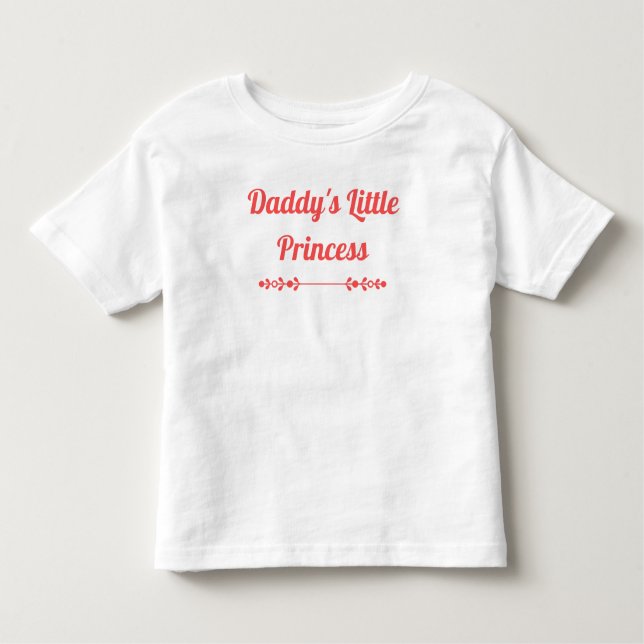 Chic Pappor Little Princess T Shirt (Framsida)