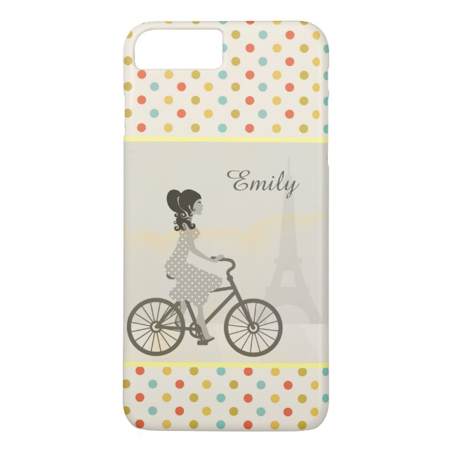 Chic Paris Case-Mate iPhone Skal (Baksida)