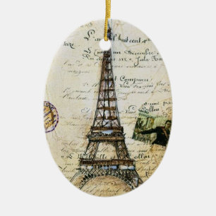 CHIC PARIS prydnad Julgransprydnad Keramik
