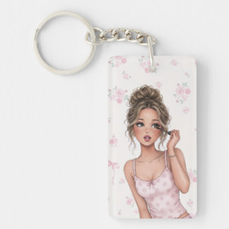 Chic Paris Rosa Balett Kvinnlig Väggkonst Set