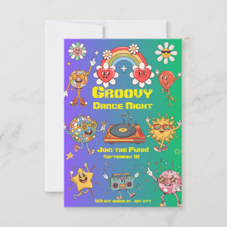 Chic Party Invitation – Stylish Celebration Event  Tack Kort