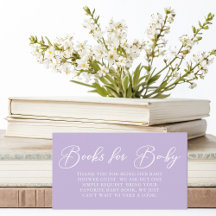 Chic Pastel Lila Bokar for Baby Shower