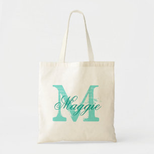 Chic Personlig namn monogram Tygkasse