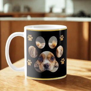 Chic Personlig Pet Photo Hund Kaffemugg