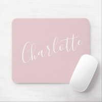 Chic Personlig  Typografi Rosa Girly 