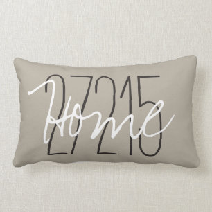 CHIC PILLOW_HOME/ZIPCODE LUMBARKUDDE