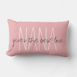 CHIC PILLOW_ " NANA… ger den bäst kärleken. ", Lumbarkudde