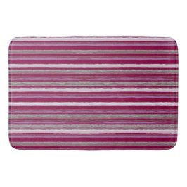 Chic Plum Rosa Beach Hut Rand Art av Heva Weva Badrumsmatta