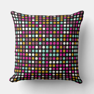 Chic Polka Dot Mosaic Mönster #5 Kudde