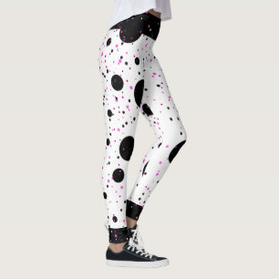 Chic Polka Dot Stil Leggings
