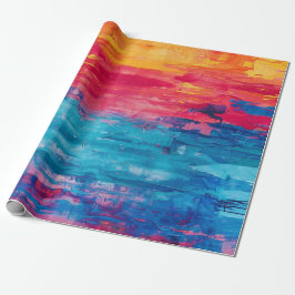 Chic Premium Whimsical Monogram Sällskapsfest för  Presentpapper