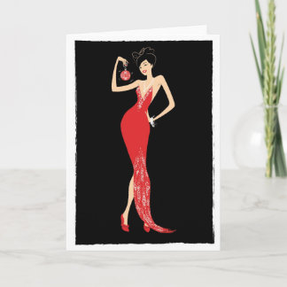 Chic prydnadnotecard helgkort