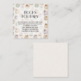 Chic Pumpkins Baby Shower Bok-begäran Tilläggskort