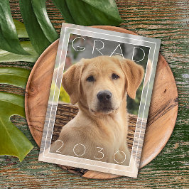 Chic Puppy School Gold Foil Studenten Meddelande
