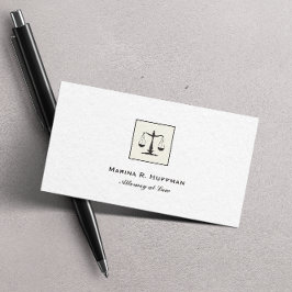 Chic Ram Attorney Justice Professionell Visitkort