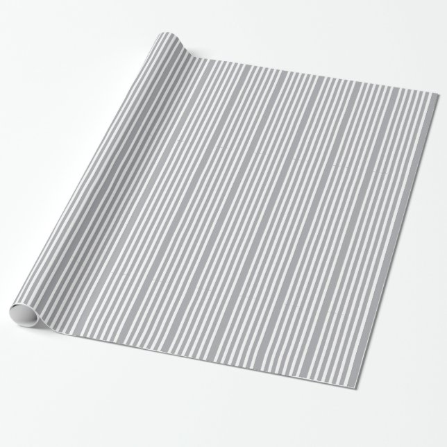 Chic Rand Design Wrapping Papper Presentpapper (Utrullad)
