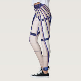 Chic rand"hemhjälp" damasker leggings