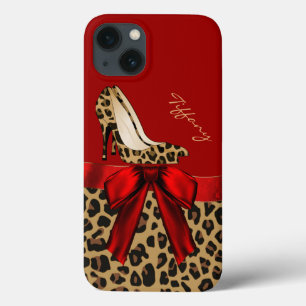 Chic Red & Jaguar Skriv ut Samsung Galaxy Note 4 F