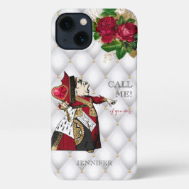 Chic Red Vintage Queen of Hearts