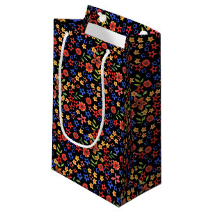 Chic Retro Ditsy Blommigt Anpassningsbar Small Gif