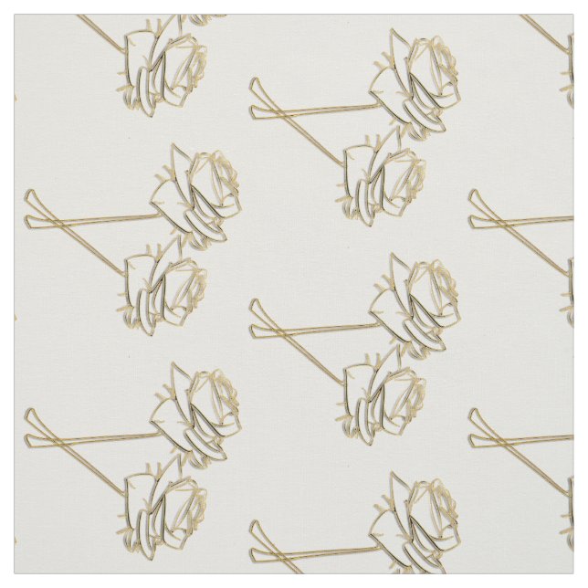 Chic Ro Blommönster Tyg (Provkarta)