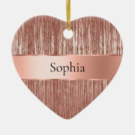 Chic Ro Glam Tinsel Rand jul Julgransprydnad Keramik