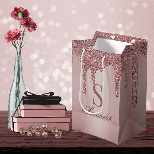 Chic Ro Glitter Guld Drives Gnistra Monogram
