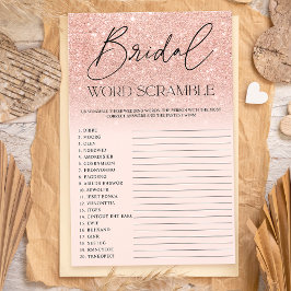 Chic ro glitter guld, Möhippa för rosa