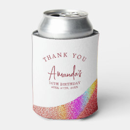 Chic Ro Glitter Regnbågsvett för Guld 16 födelseda