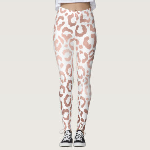 Chic Ro Guld Leopard Cheetah Animal Print Leggings