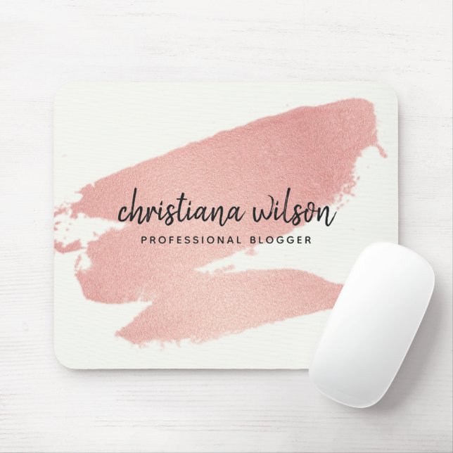 CHIC RO GULD  ROSA BRUSH STROKE CALLIGRAPHY MUSMATTA (Med mus)